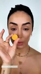 بالفيديو مايا أحمد تنسّق ظلّ عينيها مع قميصها