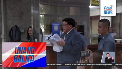 Dating Rep. Zaldy Co at 17 iba pa, pinakakasuhan ng ICI sa Ombudsman | Unang Balita