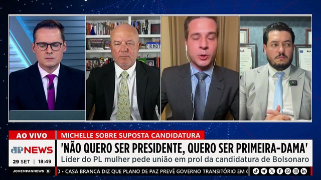 Michelle descarta Presidência e defende Jair Bolsonaro como candidato em 2026