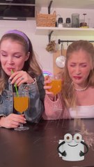 Egg in the juice?! Prank reactions! 🥚🧃😨 #comedy #prank