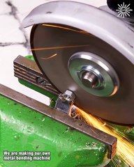 The process of making a metal bending machine 🔨