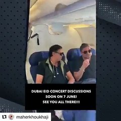 سِرّ لقاء وائل كفوري وراغب علامة على نفس الطائرة