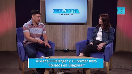 Viviana Fulleringer y su primer libro "Relatos en Diagonal"