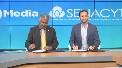 TVN Media y Senacyt firman alianza para promover la ciencia en Panamá