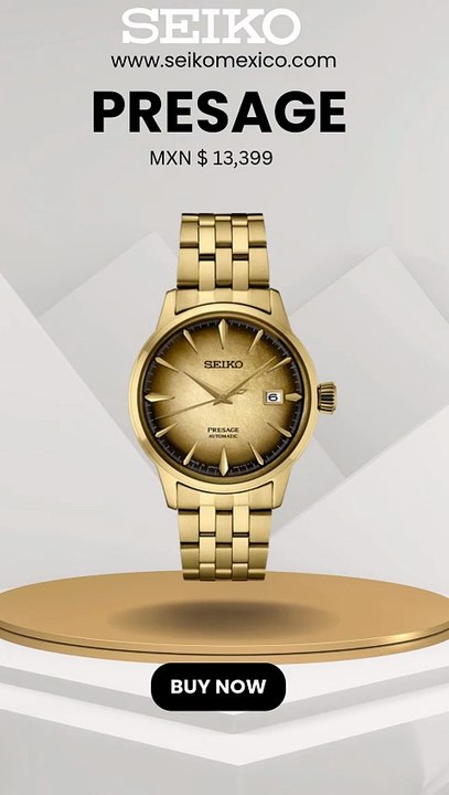 Seiko Presage México – Relojes Inspirados en la Tradición Japonesa