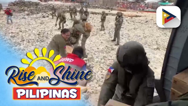 Air assets ng AFP, naghatid ng relief items sa Masbate matapos hagupitin ng Bagyong #OpongPH | Ulat ni Patrick de Jesus