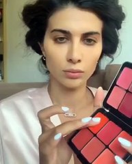 بالفيديو.. هكذا تحصل باولا الستّ على مكياج السهرة