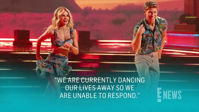 Witney Carson Reacts to Fans Sliding Her DMs to Date Robert Irwin _ E! News