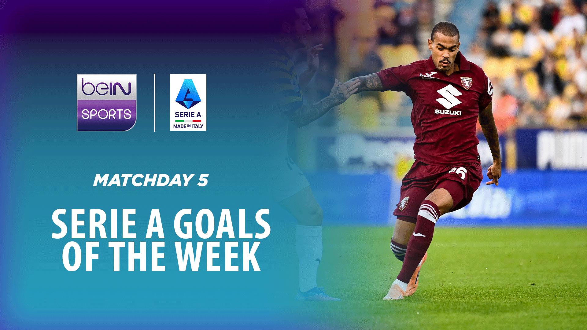 Serie A Goals of the Week | Mathday 5