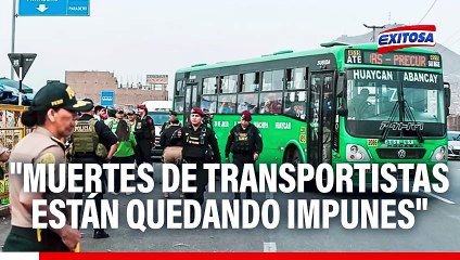 Muertes de transportistas están quedando impunes, denuncia presidente de ANITRA
