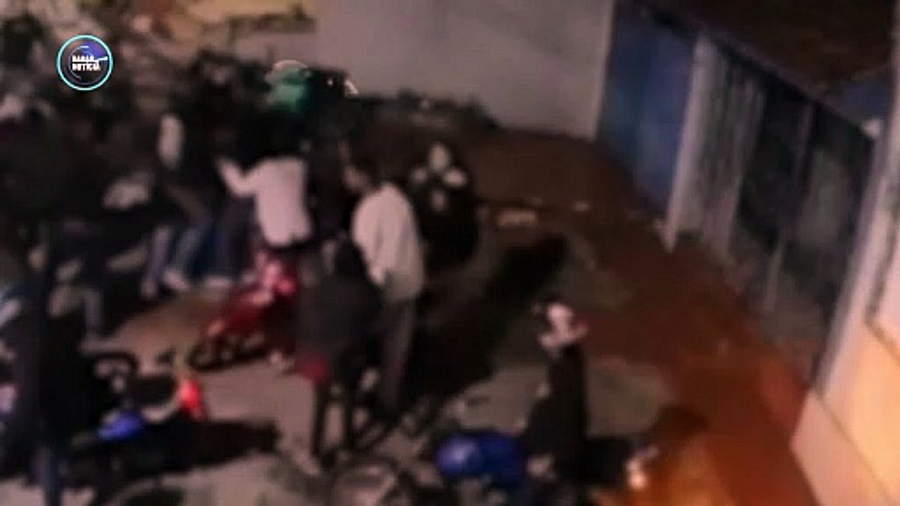 Câmera flagra crime em Londrina.