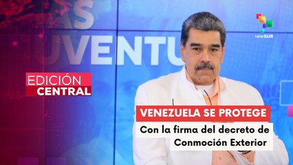 Pdte. Maduro activó Decreto de Conmoción Exterior ante amenazas