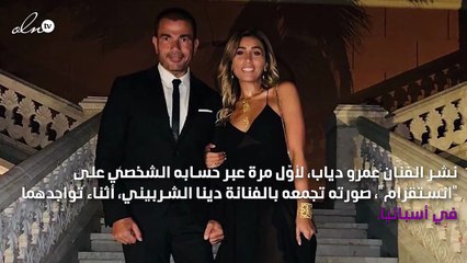 لأوّل مرة.. «الهضبة» ينشر صورة مُفاجِئة مع دينا الشربيني