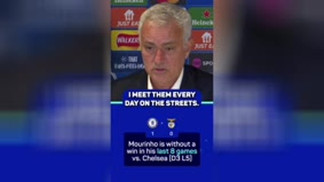 'A relationship FOREVER' - Mourinho hails Chelsea fans despite loss with Benfica