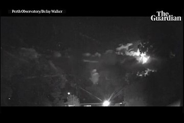 ظاهرة غريبة في سماء بيرث.. اضغطي لمشاهدة الفيديو