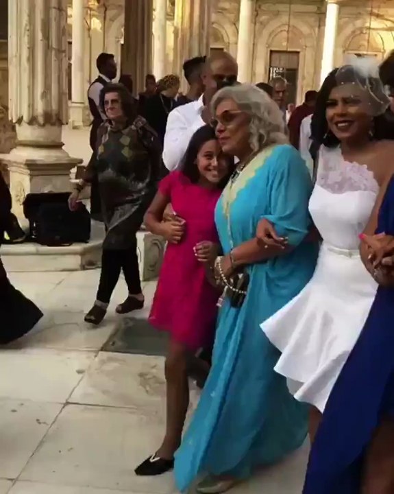 شاهدي بالفيديو: عقد قران ناهد السباعي.. هل أعجبكِ فستانها؟
