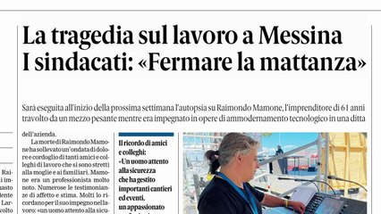 Rassegna stampa 01-10-2025 edizione Messina