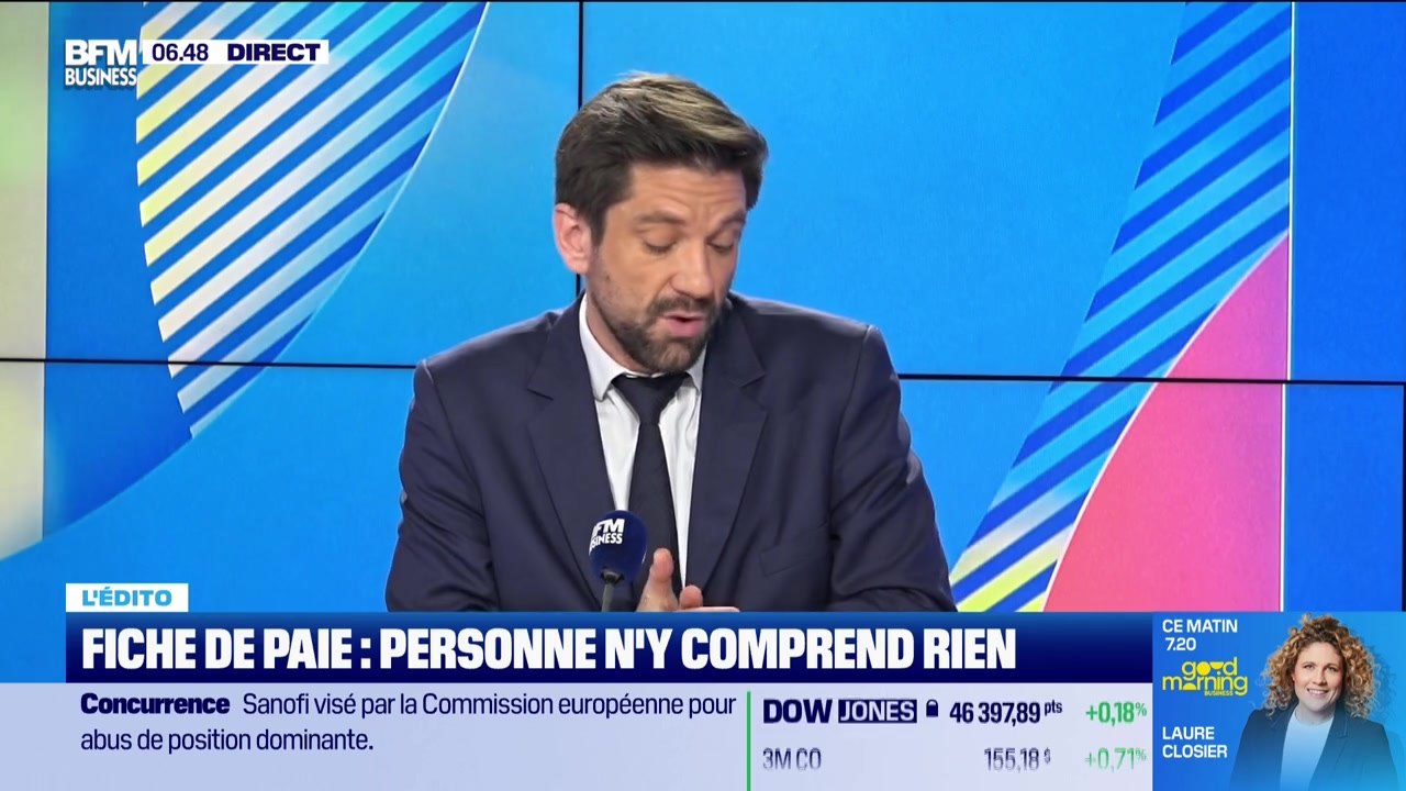 L’Edito de Raphaël Legendre : Fiche de paie, personne n’y comprend rien - 01/10