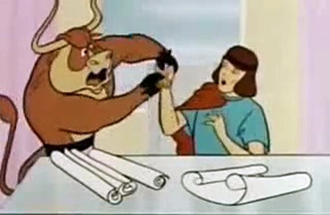 Old School Animation | Hercules Cartoon: Daedalus and the Minotaur (1960s)