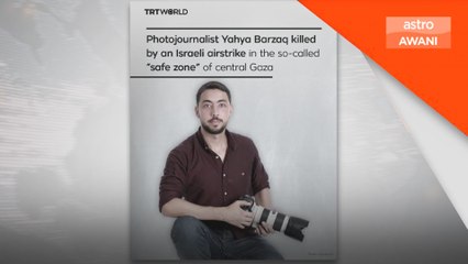 Jurufoto bebas TRT Yahya Barzaq maut akibat serangan