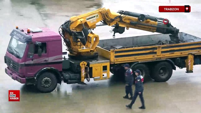 Trabzon'da insansız deniz aracı bulundu imha süresi başladı