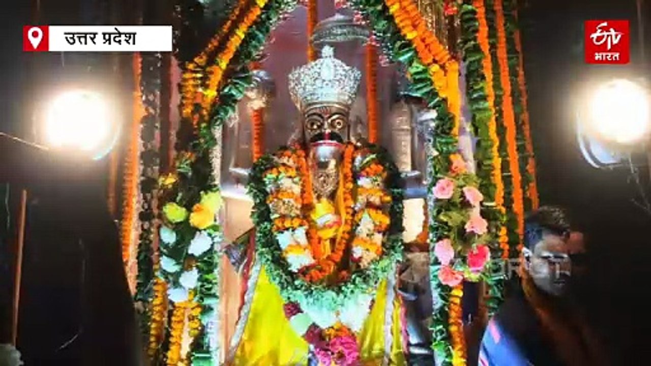ब्रिटिश काल से गोरखपुर में हुंकार भर रहा रामा दल, अद्भुत है चांदी के हनुमान जी की प्रतिमा