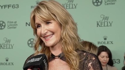 Laura Dern on Working With Noah Baumbach in 'Jay Kelly': "It's the Time of My Life" | THR Video