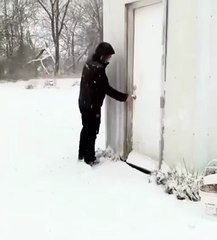 It’s cold out here for a duck