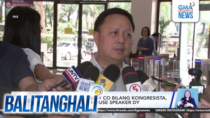 Resignation ni Zaldy Co bilang kongresista, tinanggap na ni House Speaker Dy | Balitanghali