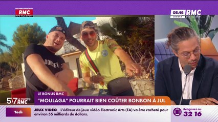 Le bonus RMC : "Moulaga" pourrait bien coûter bonbon à Jul - 30/09