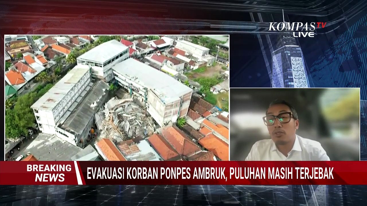 Fakta Bangunan Ponpes Al-Khoziny Sidoarjo Ambruk: Bangunan Baru Dibangun, Rubuh saat Salat Asar