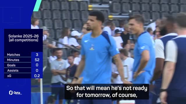 Frank confirms Solanke ankle surgery