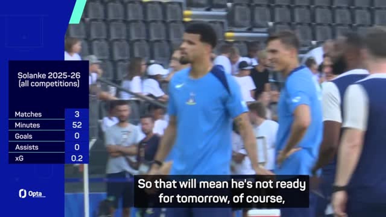 Frank confirms Solanke ankle surgery