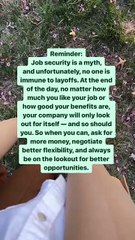 Don’t forget to advocate for yourself, and always be on the lookout for your next opportunity