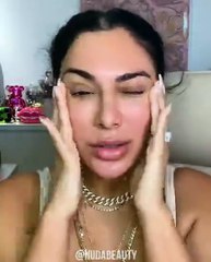 بالفيديو: هدى قطّان تحوّل نفسها إلى كيم كارداشيان