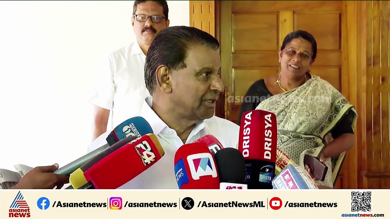 'ജി സുധാകരൻ നായരെ കണ്ടു, ആശയവിനിമയം നടത്തി, കൂടുതൽ പറയാനുള്ള അധികാരം എനിക്കില്ല'