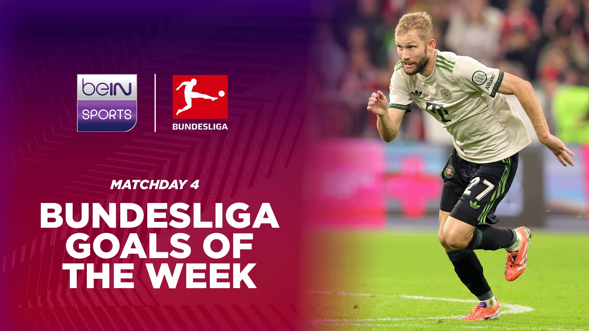 Bundesliga Goals of the Week | Matchday 4