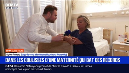 Marseille: dans les coulisses d'une maternité qui bat des records