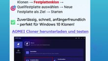 Windows 10 läuft zu langsam? Klone die Festplatte! 🚀