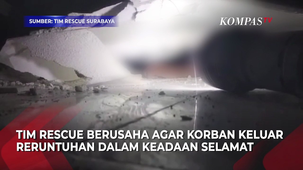 Momen Tim Rescue Evakuasi Korban Reruntuhan Musala Ponpes Al-Khoziny di Sidoarjo