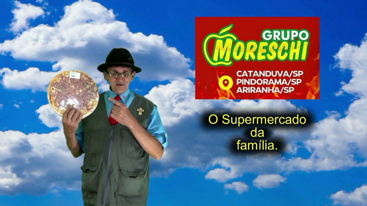 FESTIVAL DE PIZZA NO SUPERMERCADO MORESCHI.