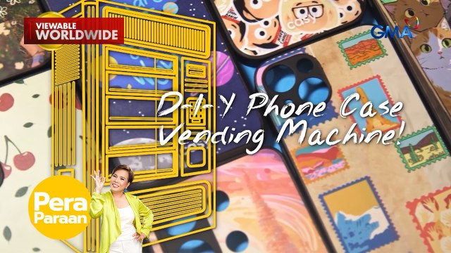 DIY phone case vending machine, negosyong patok sa masa! | Pera Paraan