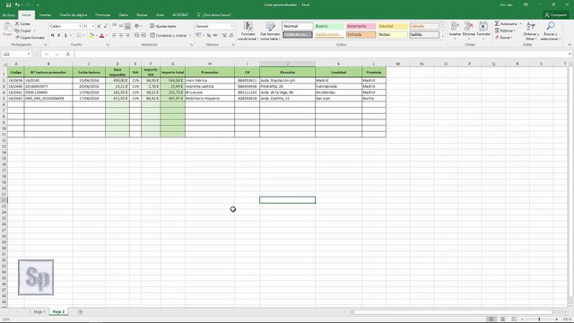Excel - Autorrellenar celdas. Crear listas personalizadas en Excel. Tutorial en español HD