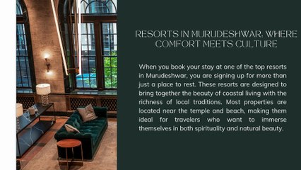 Murudeshwar Resorts: Blending Spiritual Journeys with Seaside Escapes