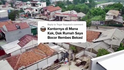 Kantornya di Mana Kak, Dak Rumah Saya Bocor Rembes Lokasi Bekasi