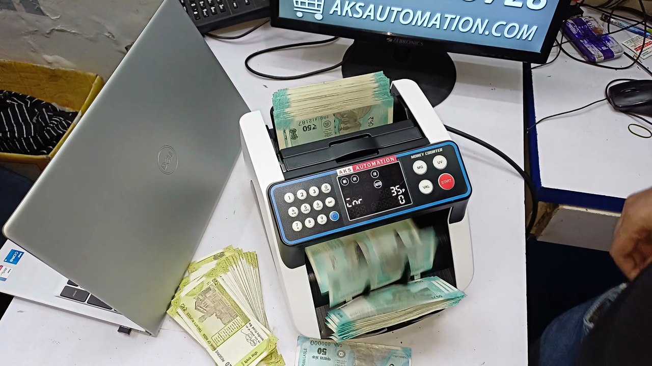 Top Note Counting Machine Dealers & Suppliers Ahmedabad, Gujarat