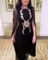 بالفيديو: سيرين عبدالنور اختارت الأسود لإطلالتها الرمضانية