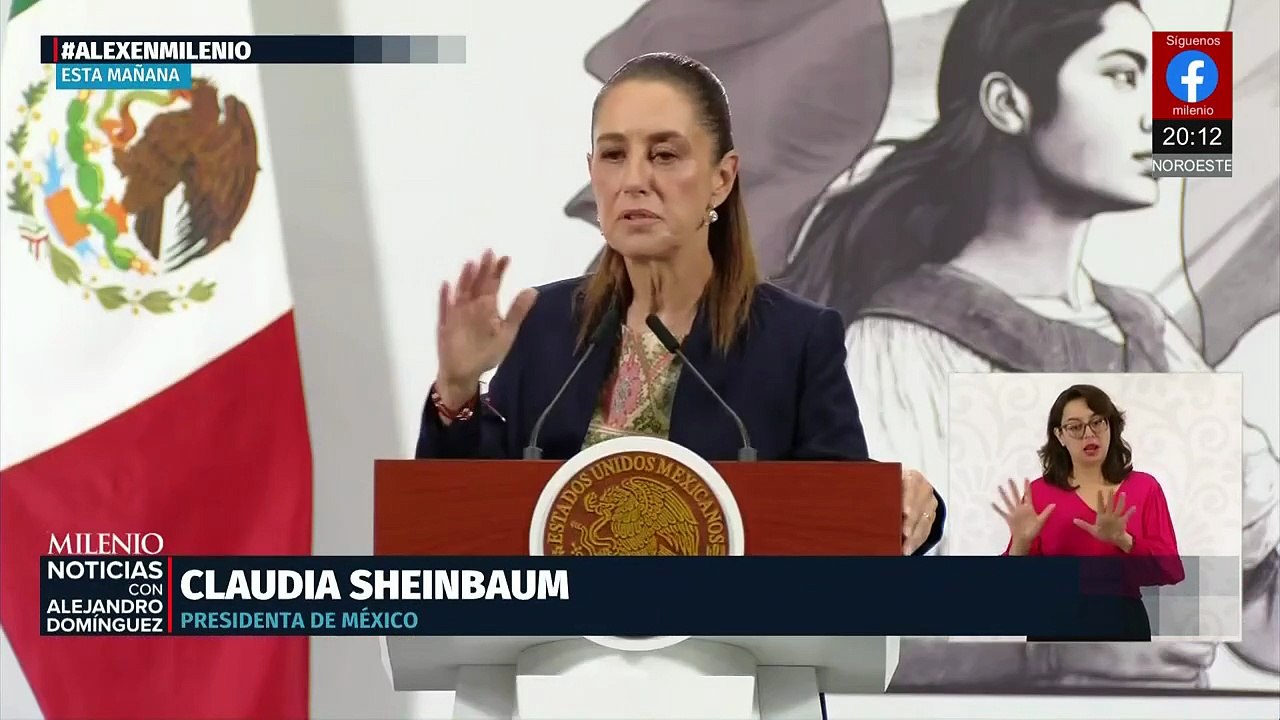 Sheinbaum niega filtración de documentos del SAT sobre ingresos de Adán Augusto López