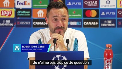 De Zerbi agacé par une question sur Paixão