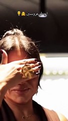 رانيا يوسف تبدي إعجابها ببدلة زفاف زوجها أحمد جمال